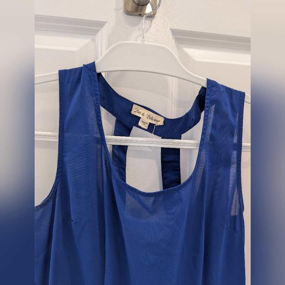 Stylish Colorblock Dress - Picture 9 of 10